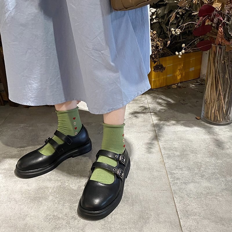 Zapatos mujer boca poco profunda Casual mujer Zapatillas All-Match Shose mujeres Oxfords mujeres punta redonda negro pisos verano