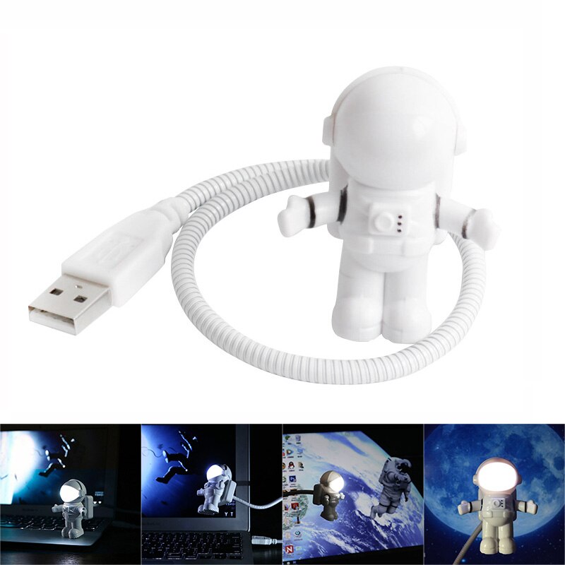 DC 5V draagbare lezen LED USB-spaarlamp voor notebook mobile power emergency lamp USB Astronaut LED nachtlampje