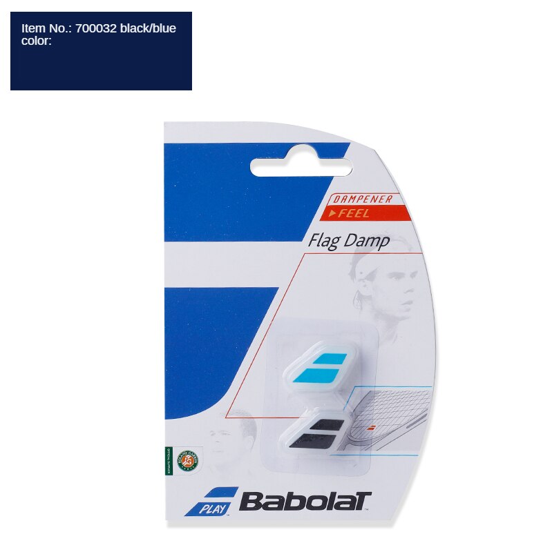 Babolat amortecedor de silicone para raquete de tênis, amortecedor de silicone para amortecimento da raquete de tênis, amortecedor umedecido: Azul