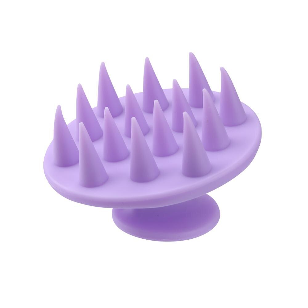 Brosse de Massage de cuir chevelu Portable en Silicone, 1 pièce, brosse de Massage pour le cuir chevelu, lavage en profondeur, Massage Spa: 16