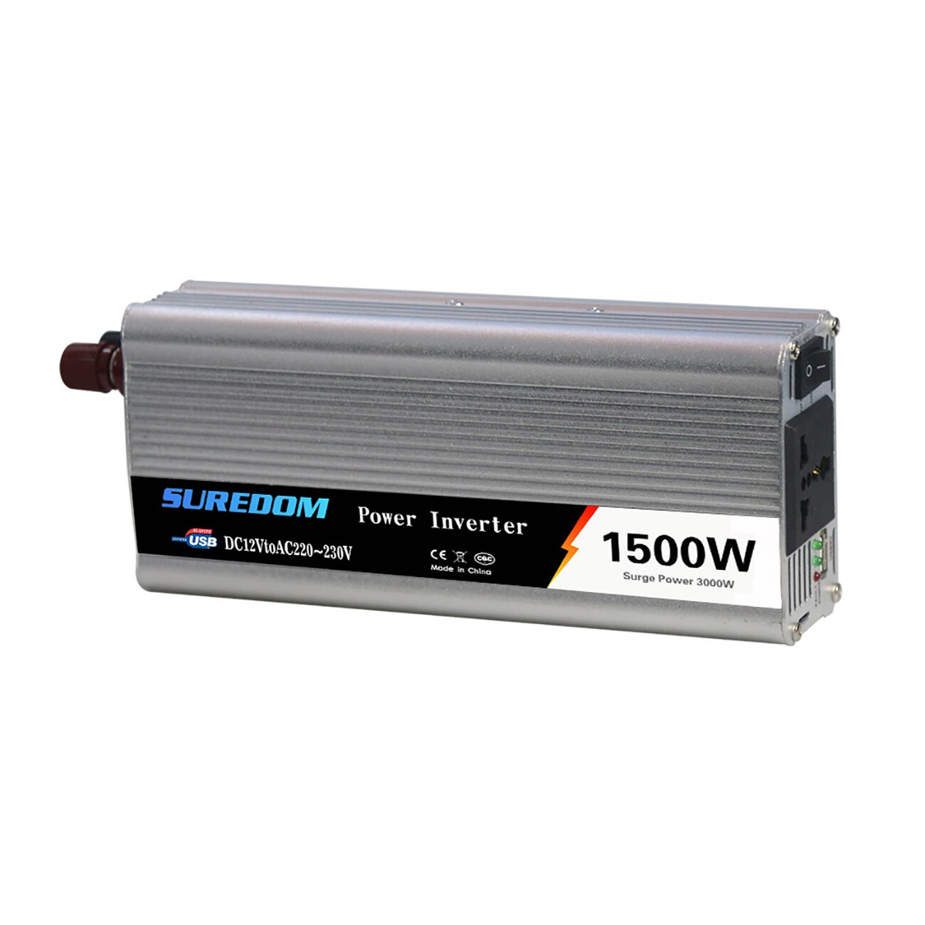 800/1000/1500W Power Inverter DC 12V To AC 220V Vehicle Power Converter Inverter Solar Inverter Car Transformer Convert: 1500W