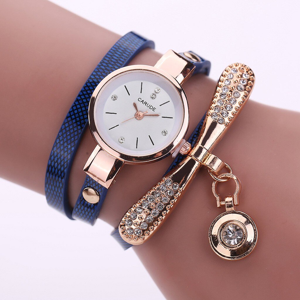 Relojes de pulsera para mujer, de cuarzo, analógico, de cuero, deportivo, digital, Zegarek Damski, n. ° 3