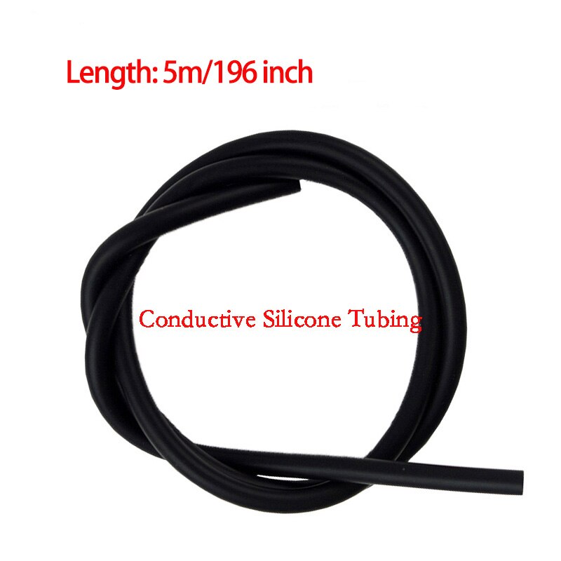 Electrosex Conductive Silicone Rubber Tube TENS / ESTIM / E-STIM Machine 4mm OD 1.5mm ID Homemade DIY Accessories