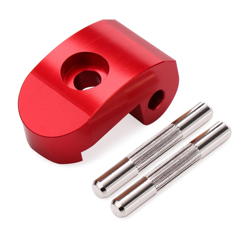 1PC Alloy Steel Electric Scooter Folding Hook for Xiaomi M365/Pro High-density Upgraded Scooter Hinge Bolt Lock Screw M365 Parts: Red2