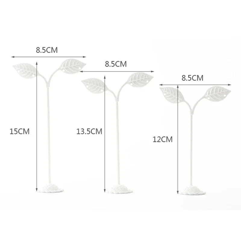 3pcs/set Jewelry Earring Display Ear Stud Hanger Holder Stand Storage Show Rack Earring Holder Jewelry Display