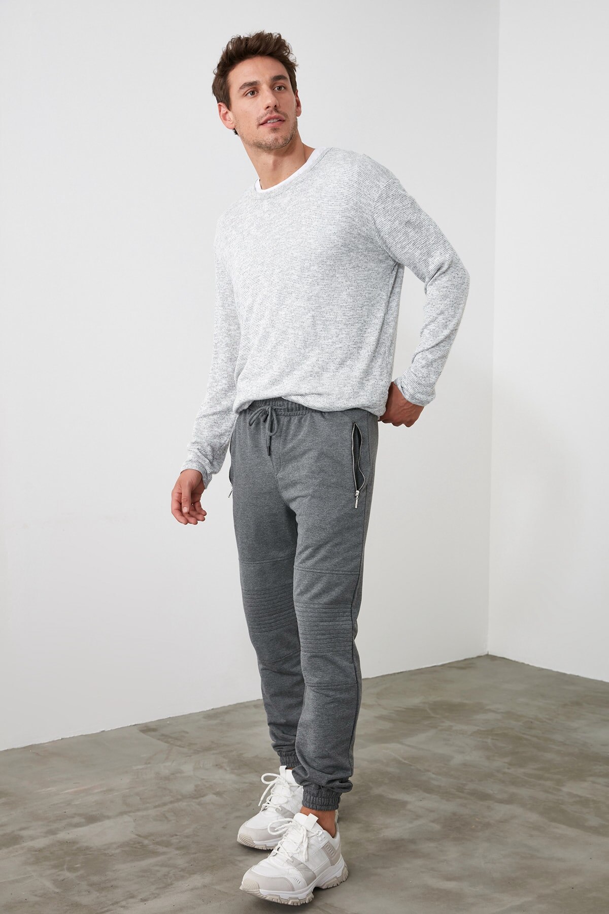 Trendyol Männlich Jogginghose TMNAW21EA0128