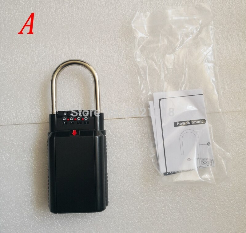 Waterproof Key Lock Box Surfing Spare Key Holder Realtor Combination Box Lock for surfing