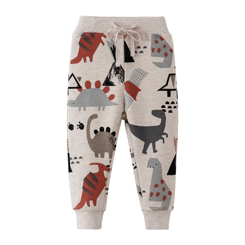 Kids Animals Trousers Boys Girls Long Pants Fall Spring Children Sweatpants Sport Clothing Pants Boys