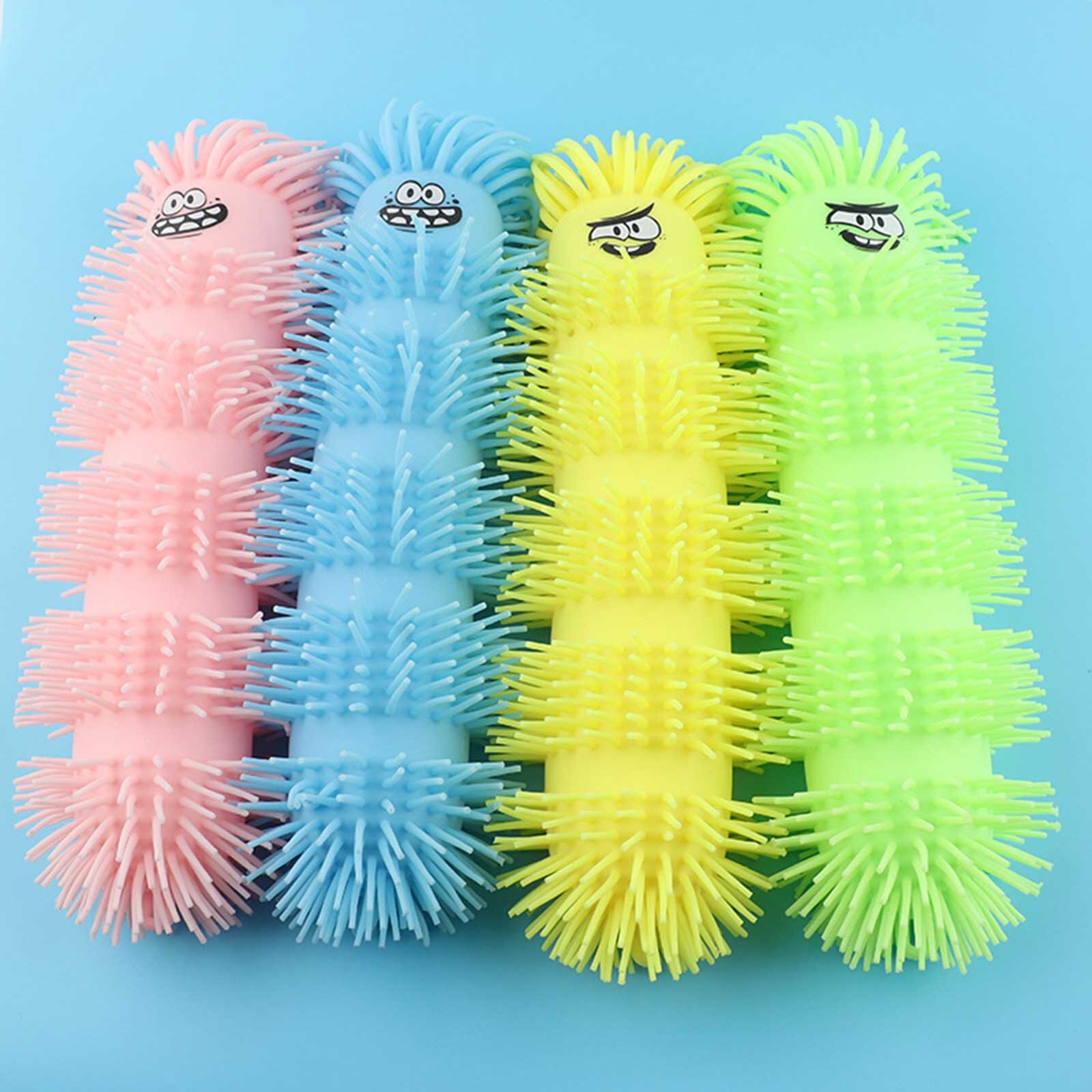 30 Cm Flash Caterpillar Relieves Stress Toy Physiotherapy Releases Stress Physiotherapy Releases Stress Squeeze Toys Relief