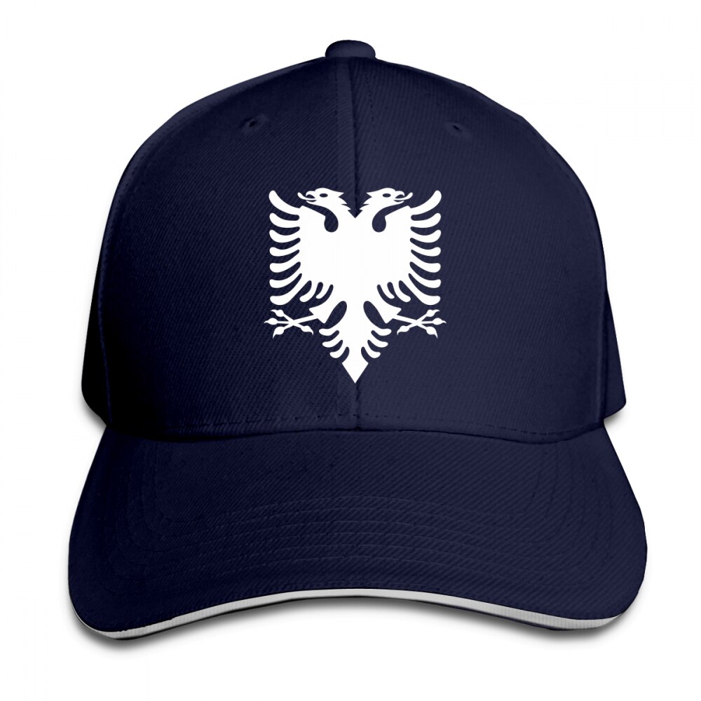 Albania sombreros, gorras de hombres y mujeres, gorros de pico de pato, gorras de béisbol de coche, gorras ajustables de Snapback hip-hop unisex