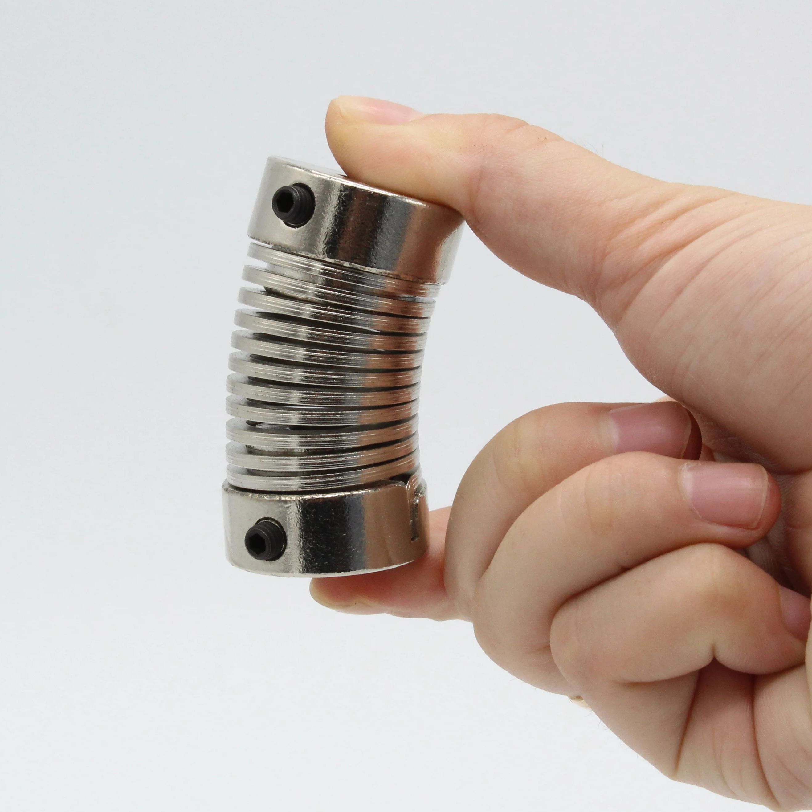Accouplement à ressort D16L35, encodeur, servomoteur pas à pas, filetage élastique, raccord Flexible, connexion souple, applicable au Micro-moteur