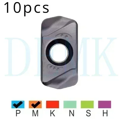 Serie EXN03R Supporto per fresatura bifacciale ad avanzamento rapido per LNMU0303 LNMU0303ZER Inserti in metallo duro di alluminio Fresa frontale CNC: 34mm