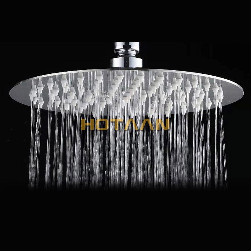 8 Inch 20X20Cm Luxe Ronde Regendouche Hoofd, Roestvrij Staal Douchekop, badkamer Douche, Chuveiro