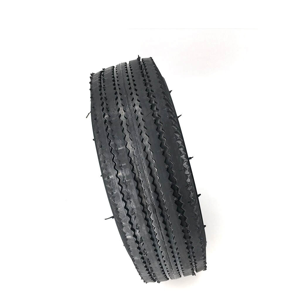 4.10/3.50-4 Inner Tube Outer Tyre 410/350-4 Thickened Tire for Electric Scooter, Trolley, Tiger Cart Parts