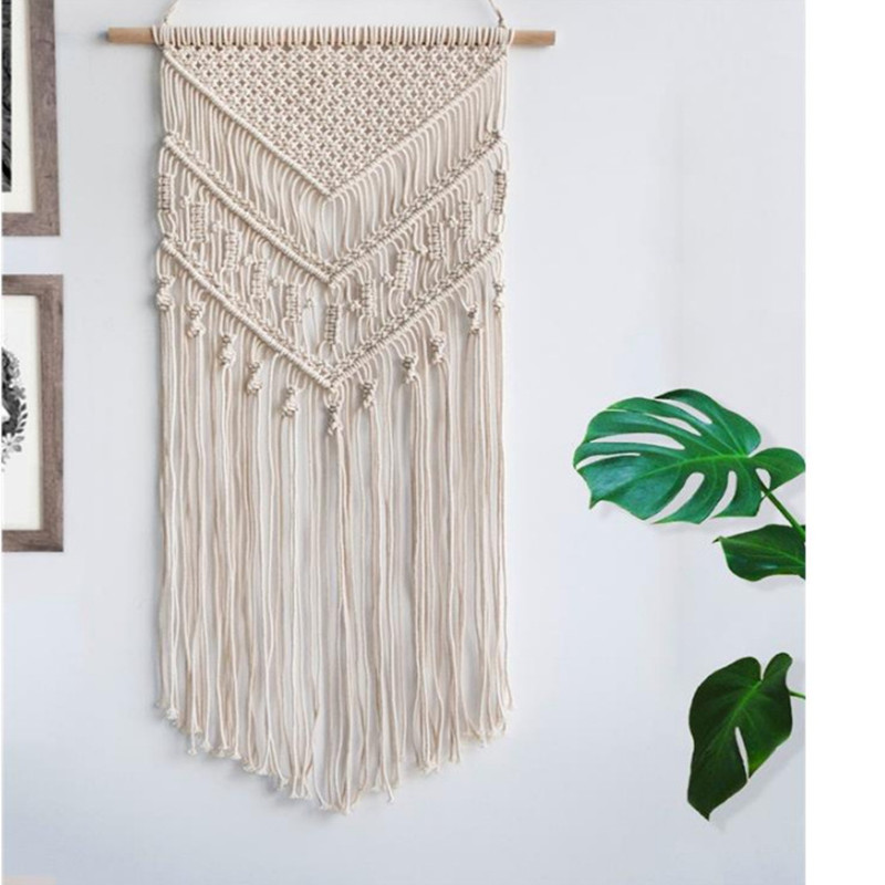 Stor macrame gobeläng macrame vägghängande bondgård dekor makrame rum dekoration gobeläng vägg för kvinnor: Typ 22