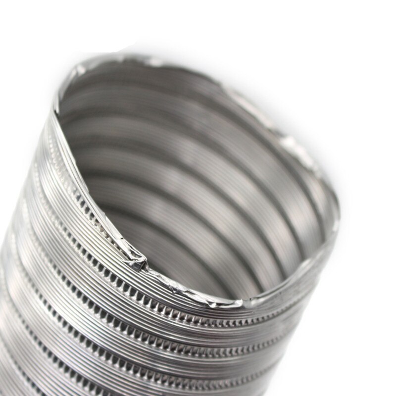 4/5 inch Air Ventilation Ventilator Aluminum Pipe Tube Hose Flexible Exhaust Pipe Duct Air System Air Conditioner Accessories