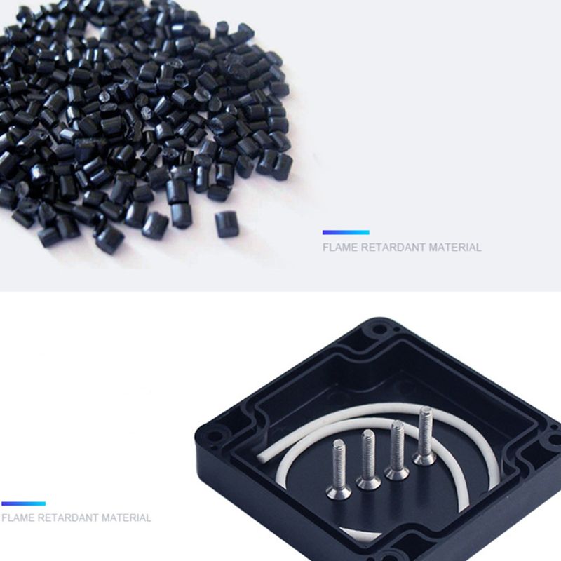 Outdoor DIY Monitoring Junction Box IP67 Waterproof Dustproof Enclosure Case Junction Box