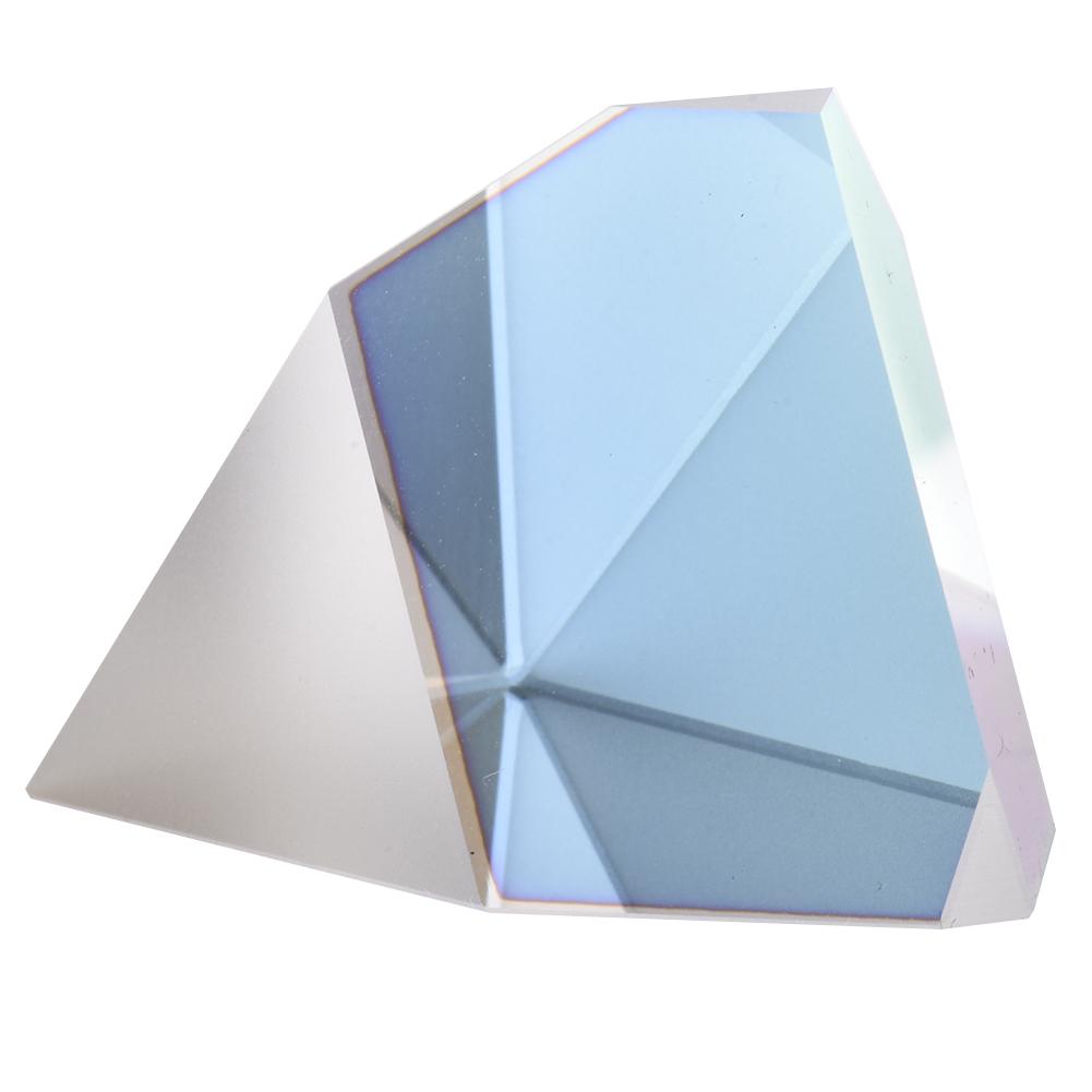 Coming Irregular Roof Prism K9 Optical Plastic Prism For Spectral Physics Teaching Photo Photography