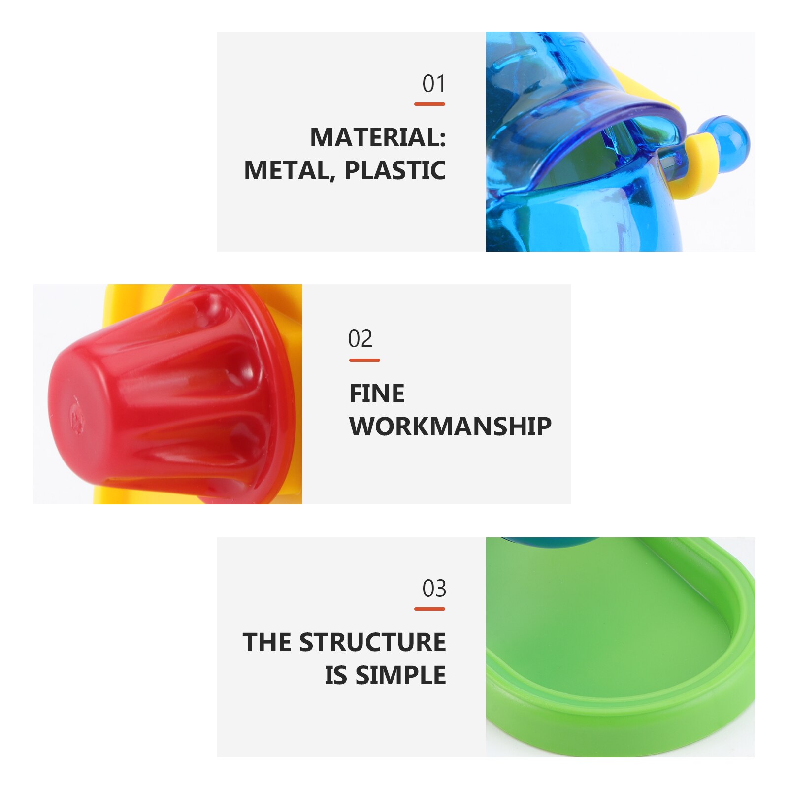 1pc Bird Parrot Toys Food Training Bird Food Leakage Toys Pet Supply