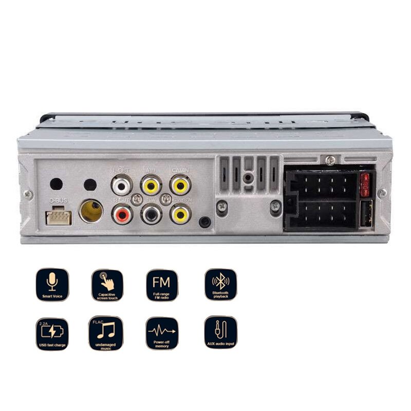Din Rds4 1 Din Car Radio Autoradio Stereo Audio RDS 4 Inch ... – Vicedeal