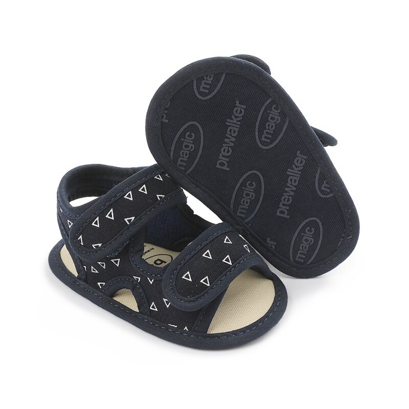 Babyjongens zomerschoenen ademend canvas antislip sandalen peuter zachte zool eerste loopschoenen 0-18 mdropshipper