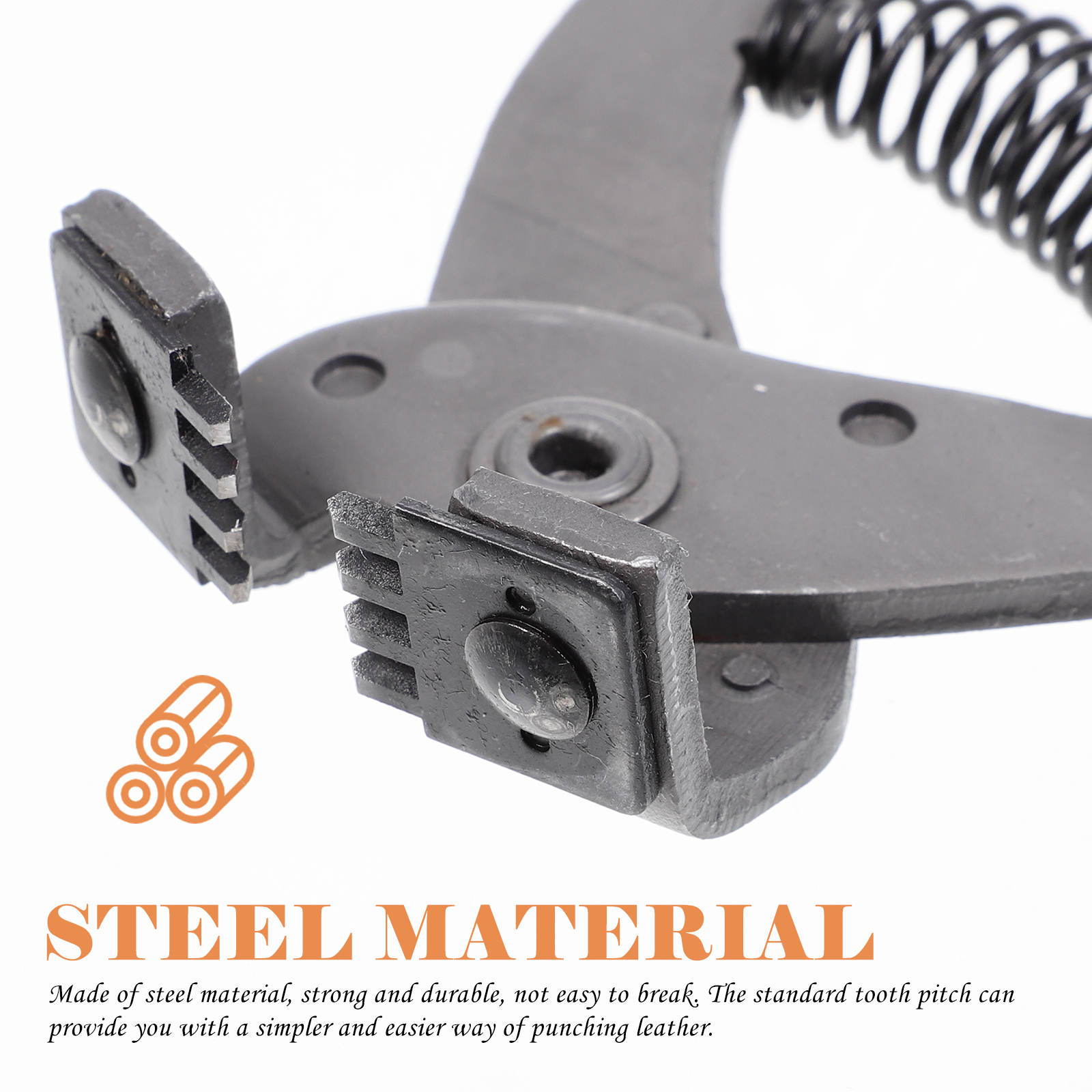 Steel Leather Hole Punch Leather Hole Punch Tool Rhombus Punch Leather Craft Tool