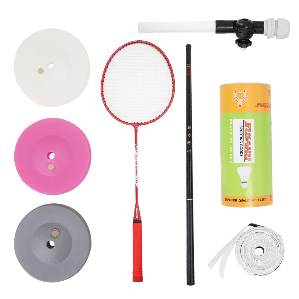 Badminton Trainer Roboter Professionelle Sport strecken Badminton Ausbildung Werkzeug ÜSpund Selbst-studie Praxis Badminton