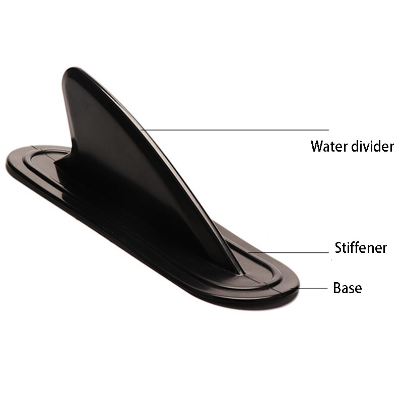 Kajak tracking vin afneembare pvc middenvin surfplank waterscheiding vin voor kajak surfplank paddleboard 2 kleine