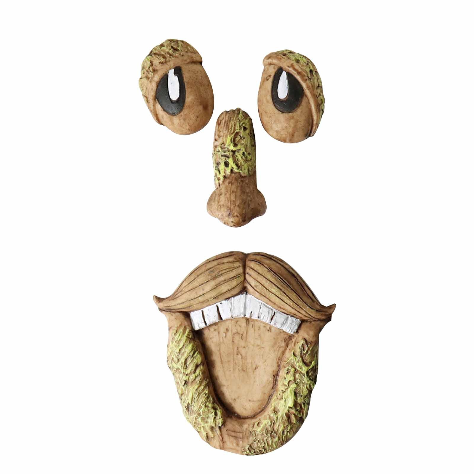 Oude Man Tree Hugger Tuin Peeker Yard Art Outdoor Boom Grappige Oude Man Gezicht Sculptuur Grillige Boom Gezicht Tuin Decoratie
