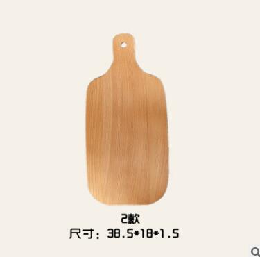 1Pcs Eco Friendly Beech Wooden Chopping Blocks Kitchen Wood Food Plate Whole Wood Tray Cutting Board No Pain: 2 paragraphs