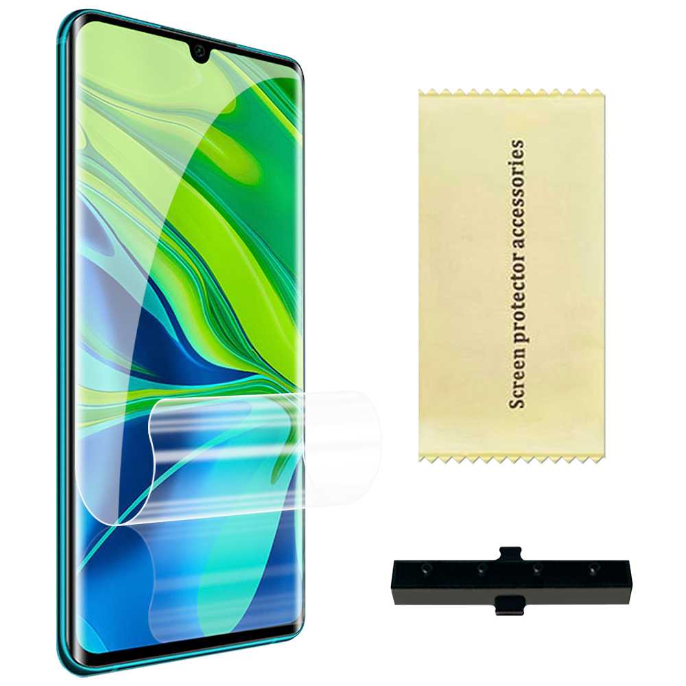 Screen Protector Tpu Hydrogel Flex Film Voor Xiaomi Mi Note 10/Pro Volledige Dekking Ultra Clear Beschermende Self Healing