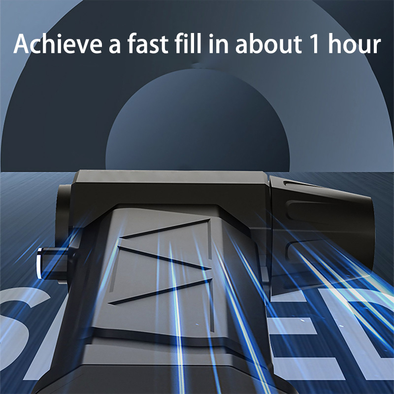 2-in-1 Violent Fan Air Blower And Vacuum Dust Cleaner Powerful 990000r/s Brushless Turbo Jet Blower Rechargeable Str