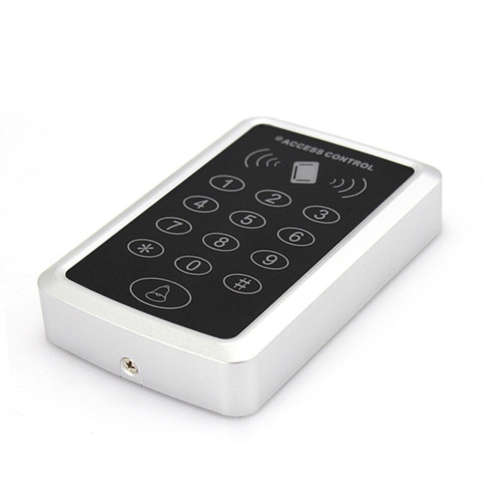 Entry RFID Code Swipe Card Proximity With 10 Keyfob For Door Lock Home Security Password System Access Control Safety Protection