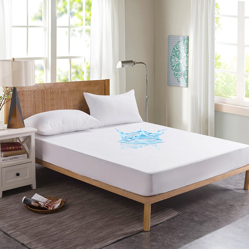 Waterproof Hypoallergenic Mattress Protector Against Dust Mites Bacteria Fitted Sheet Mattress Pad Top 90/150/180 Multiple Size