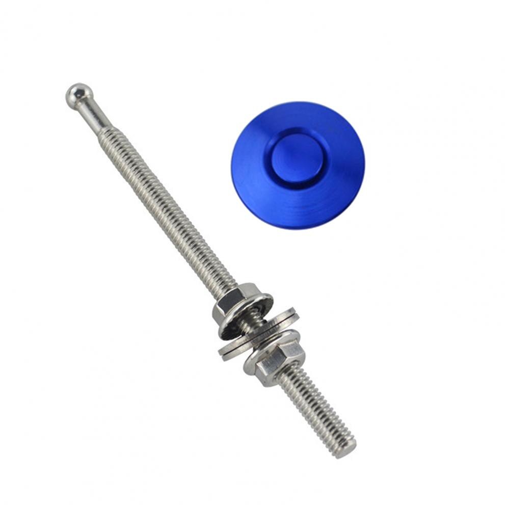 Car Hood Pins Lock Quick Latch Low Profile Lockable Push Button Hood Pins 25mm Dia Universal Auto Modified Mini Hood Lock