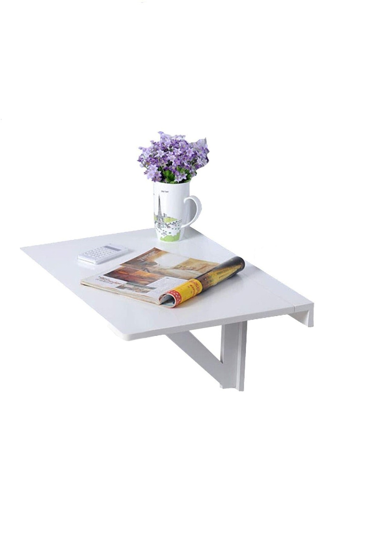 Folde køkken balkon træ skrivebord væg stik monteret klapbord 60 x 90 cm og 48 x 62 cm bærbart træ