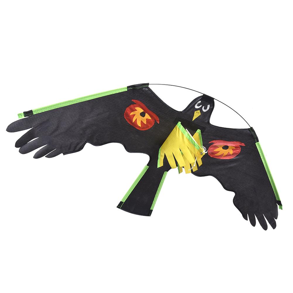 Eagle Kite Lifelike Bird Scarer Drive Bird Kite Scarecrow Decoy Toy Yard Farm Bird Repelling Flying Kite for Outdoor Gardening