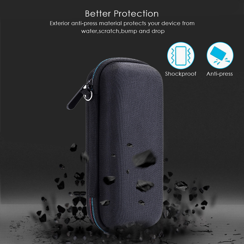 Draagbare Harde Eva Reizen Schokbestendig Beschermende Organisator Storage Case Cover Voor Rode Draadloze Gaan Ii/Go 2 Draadloze Microfoon