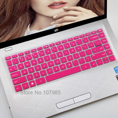 2017 nowy 14 cal Laptop klawiatura pokrywa Protector dla HP pavilion X360 14-BAxxxx / X360 14-BFxxxx serii Notebook skóry: Rose