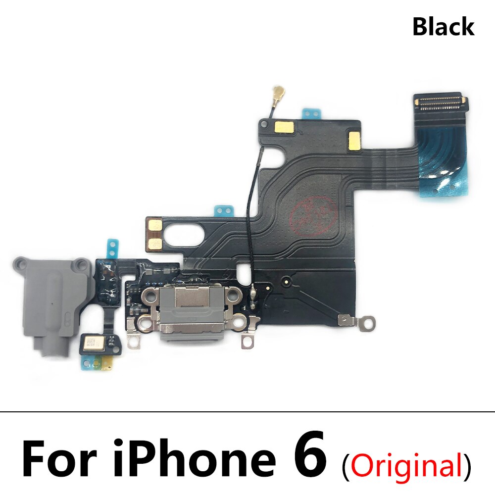 100% nuovo originale per IPhone 6 6S 7 Plus caricatore USB porta di ricarica connettore Dock scheda microfono cavo flessibile ricarica rapida