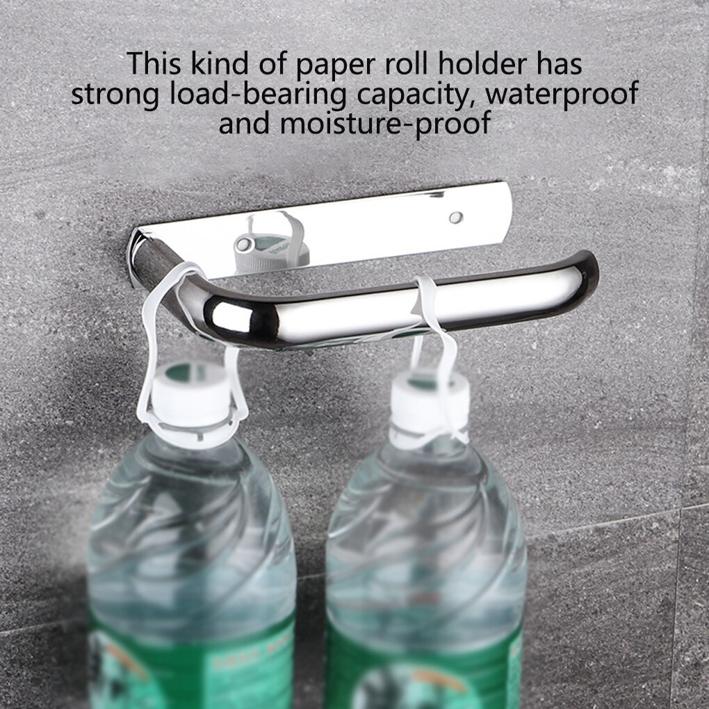 Keuken Wc Houder Rvs Corrosiebestendig Zelfklevende Washroom Mount Slijtvaste Toilet Stand Beugel