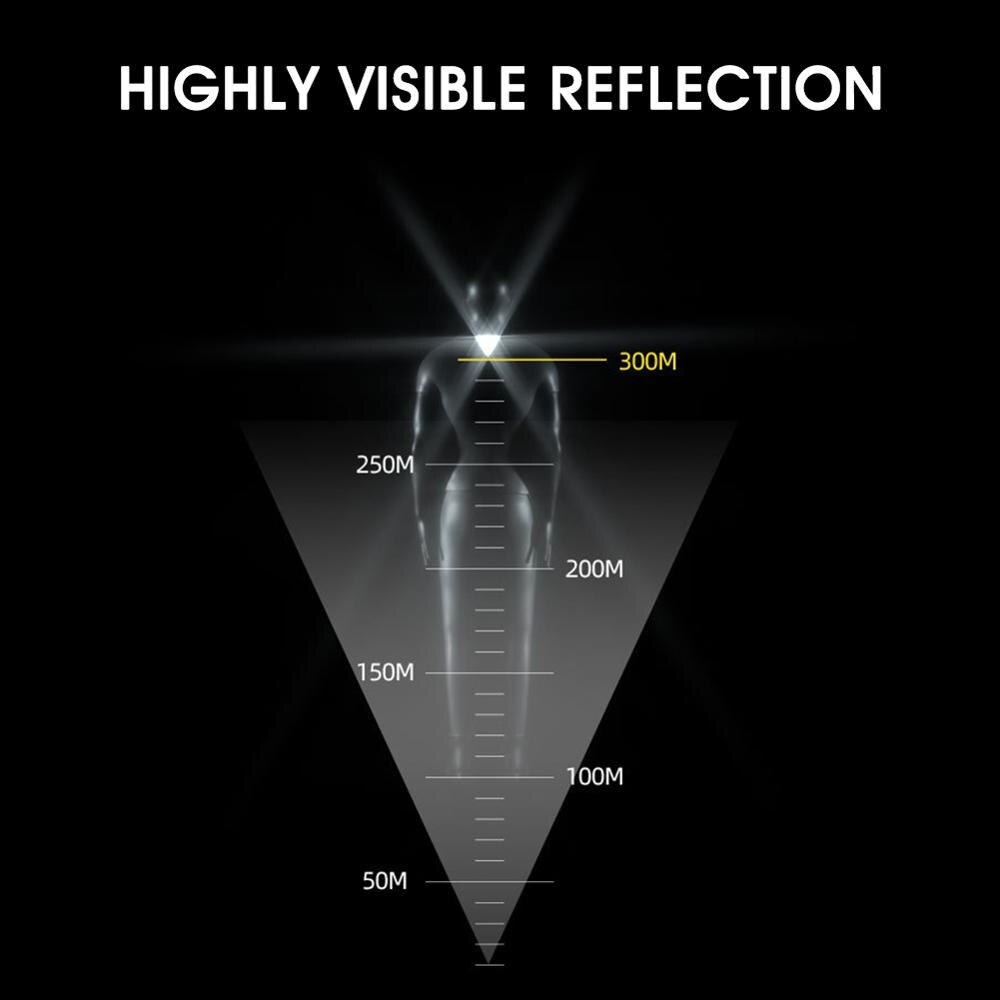 ENLEE Bike Reflective Sign Cycling Triangle Tiny Reflector MTB Bicycle Reflective Warning Safety Decor Outdoor Bikes Accessories