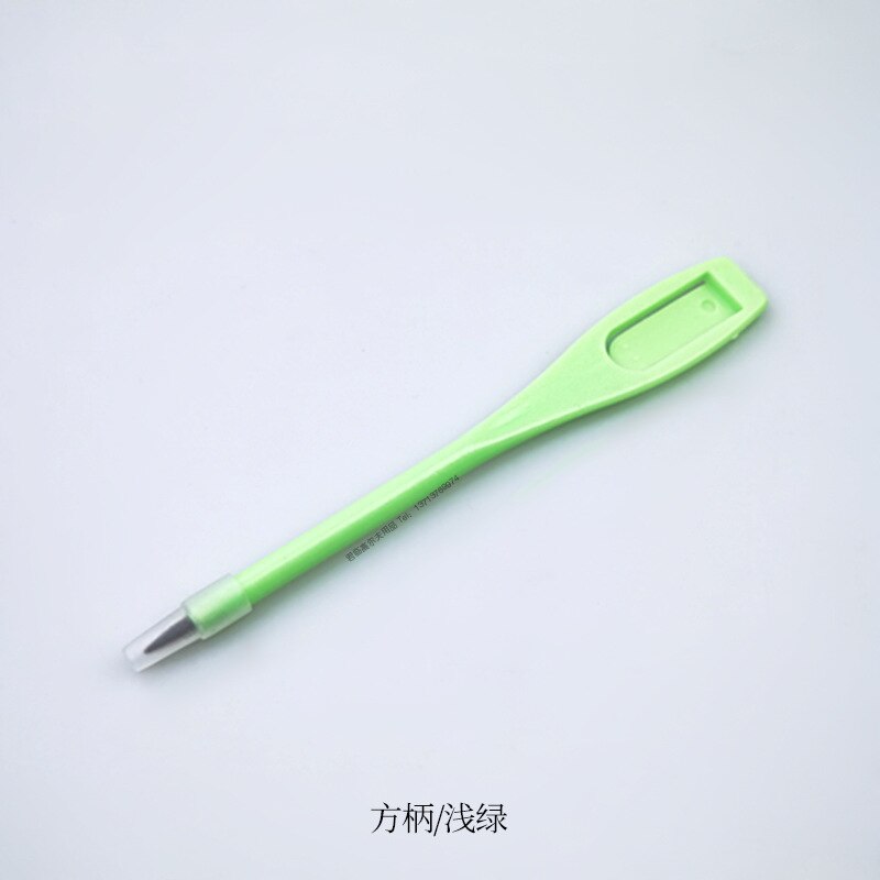 Stylo de notation de Golf crayon su jiao bi corps 2h stylo cartouche jeu outil de notation stade accessoires carré tige ronde: Square Shank Light Green 1