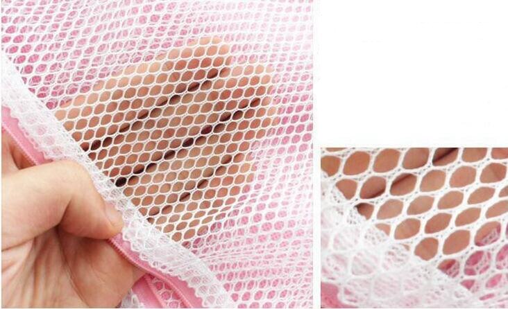 9 Größen Reißverschluss Faltbare Nylon Wäsche Tasche Bh Socken Unterwäsche Kleidung Waschmaschine Schutz Netz Gittergewebe Taschen