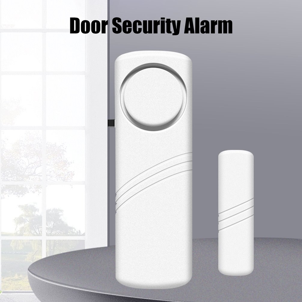 Wireless Door/Window Sensor Alarm Remote Control 85dB Anti-Theft Door Alarms for Kids Safety Home Security System