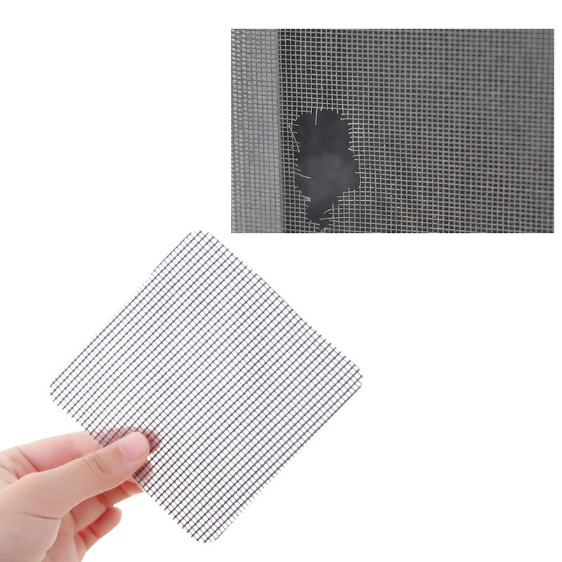 10*10cm Screen window repair stickers home curtains fill hole net window screen repair patch mosquito net