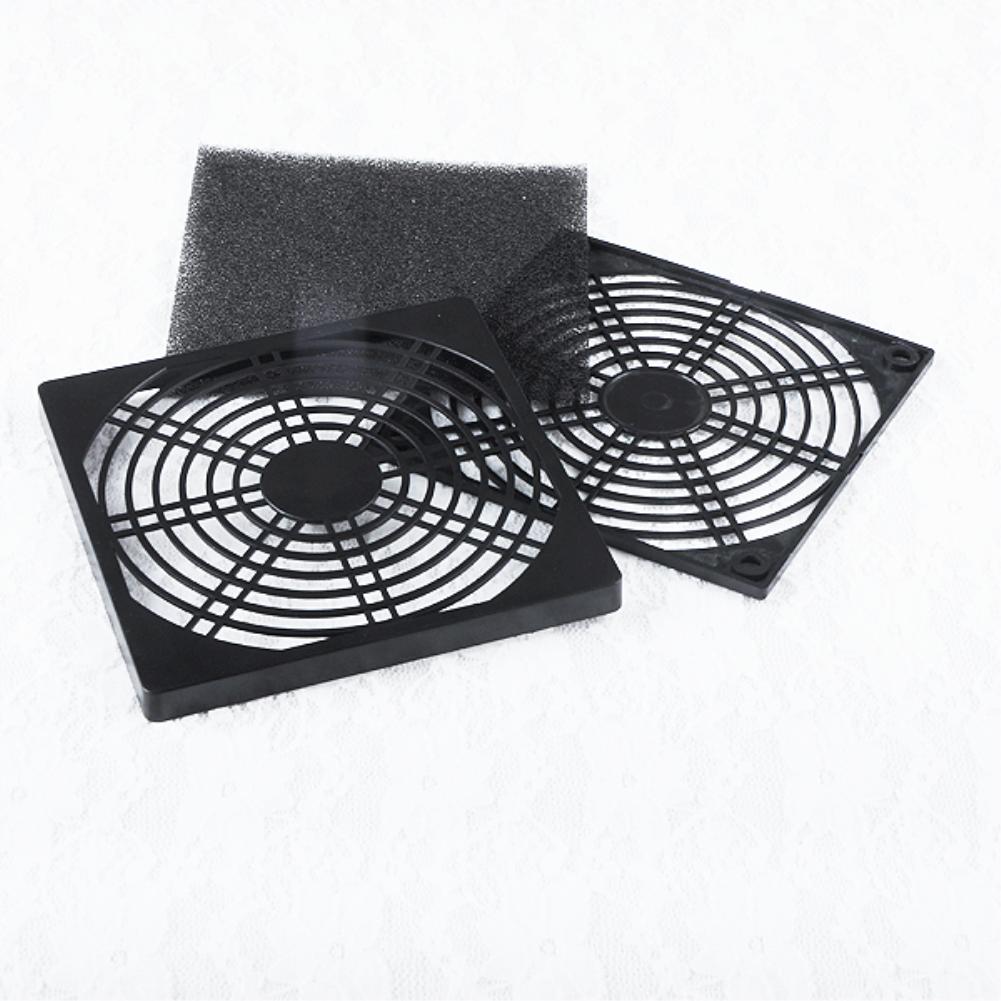 40mm 80mm 90mm 120mm stk computer blæser støvdæksel 3 in 1 støvtæt svamp filter mesh computer blæser dørslag støvnet