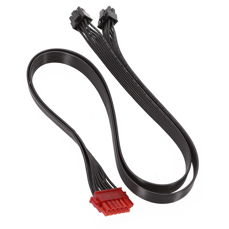 Cable de gráficos PSU de 12 pines a doble PCI-E de 8 pines (6 + 2 pines), Cable de alimentación para Enermax PSU