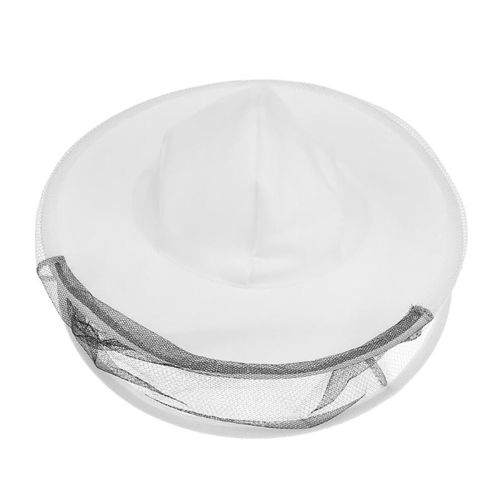 Ropa transpirable para apicultura Anti-abeja traje de apicultura dedicado medio cuerpo con tapa a prueba de abejas blanco: Default Title