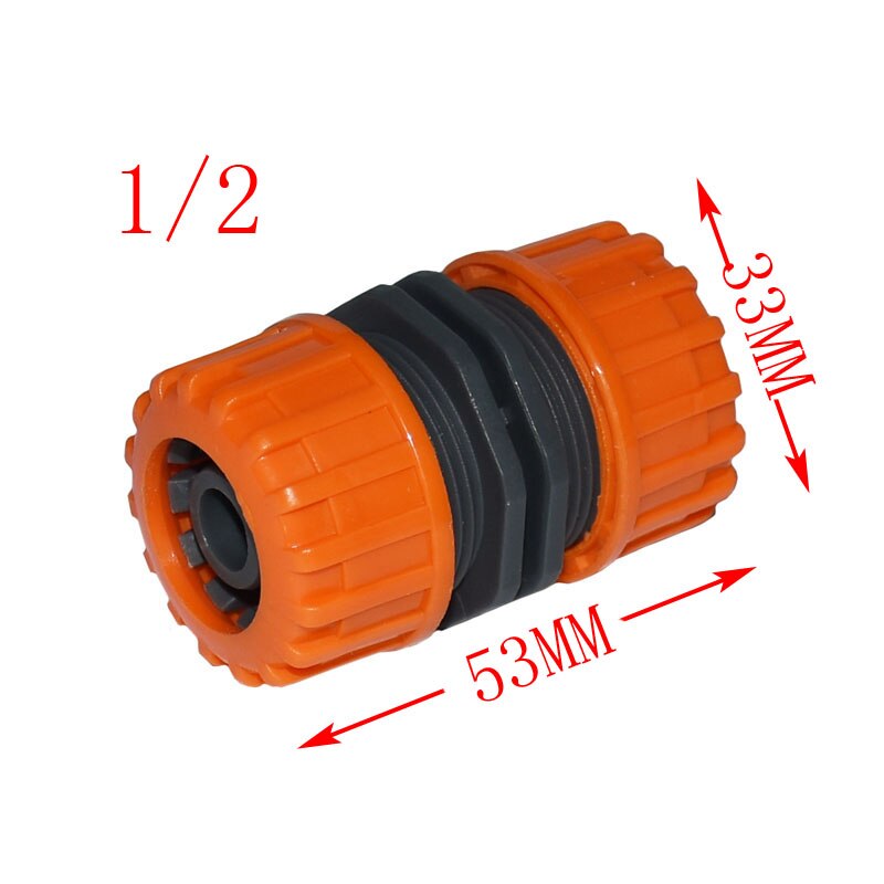 Wxrwxy hageslange reparasjon skjøtestykke 3/4 hage skjøter 1 " reparasjon skjøter kobling 1/2 slange kobling 2 stk